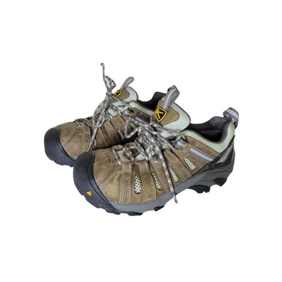Keen Women's Flint Low Steel Toe Work Outdoor Shoes Size 6 WIDE - Picture 1 of 10